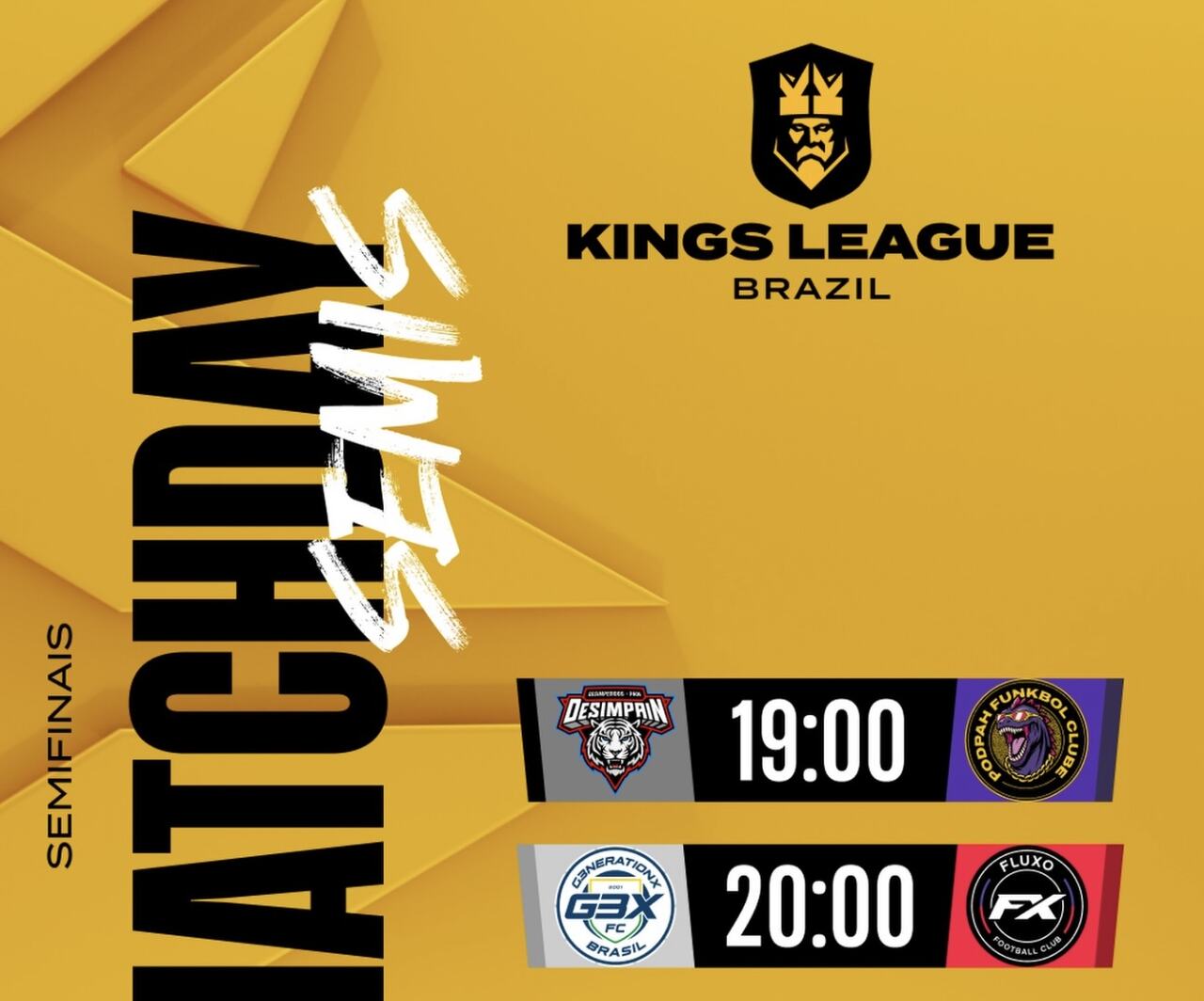 Semifinais da Kings League Brasil: onde assistir e o que esperar dos jogos que definem os finalistas